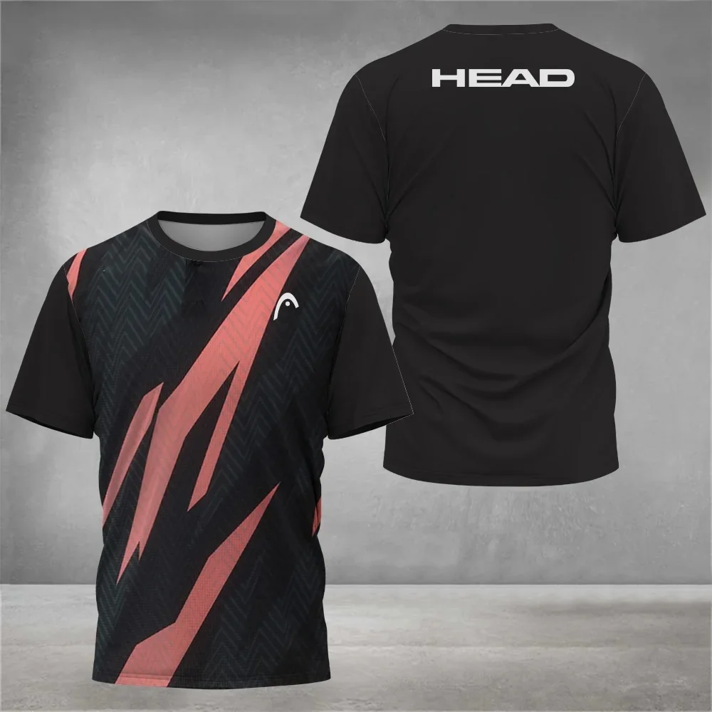 Badminton Video - ฤดูร้อนระบายอากาศได้ดีเสื้อยืดบุรุษกลางแจ้งแบดมินตันเทเบิลเทนนิสเจอร์ซีย์โอคอแขนสั้นหลวมเสื้อผ้าปีนเขาใหม่