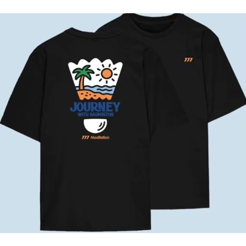 Badminton Asia - เสื้อยืดฤดูร้อนสำหรับผู้ชาย ชุดแบดมินตัน เสื้อยืดสำหรับผู้ชายและผู้หญิง เสื้อยืดแขนสั้นแบบสปอร์ต ระบายอากาศได้ดี แห้งเร็ว
