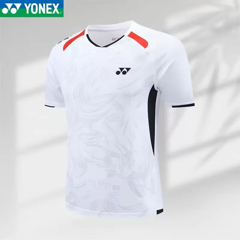 Badminton Wallpaper - YONEX ชุดแบดมินตัน เสื้อยืดแขนสั้น แห้งเร็ว ดูดซับเหงื่อ ระงับกลิ่นกาย