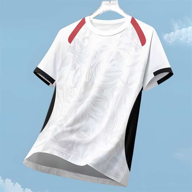 เสื้อยืดกีฬาแห้งเร็วเรียบง่ายส - Badminton Asia บทวิจารณ์และราคา