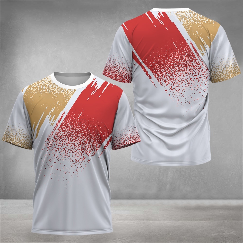 เสื้อยืดผู้ชายสำหรับออกกำลังกา - Badminton Wallpaper บทวิจารณ์และราคา
