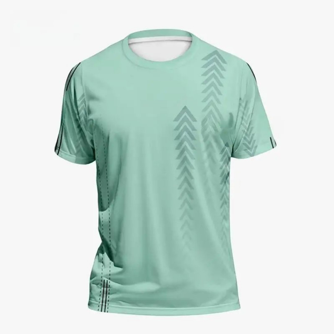 เสื้อยืดคอกลมผู้ชายสำหรับเล่นแ - Badminton Wallpaper บทวิจารณ์และราคา