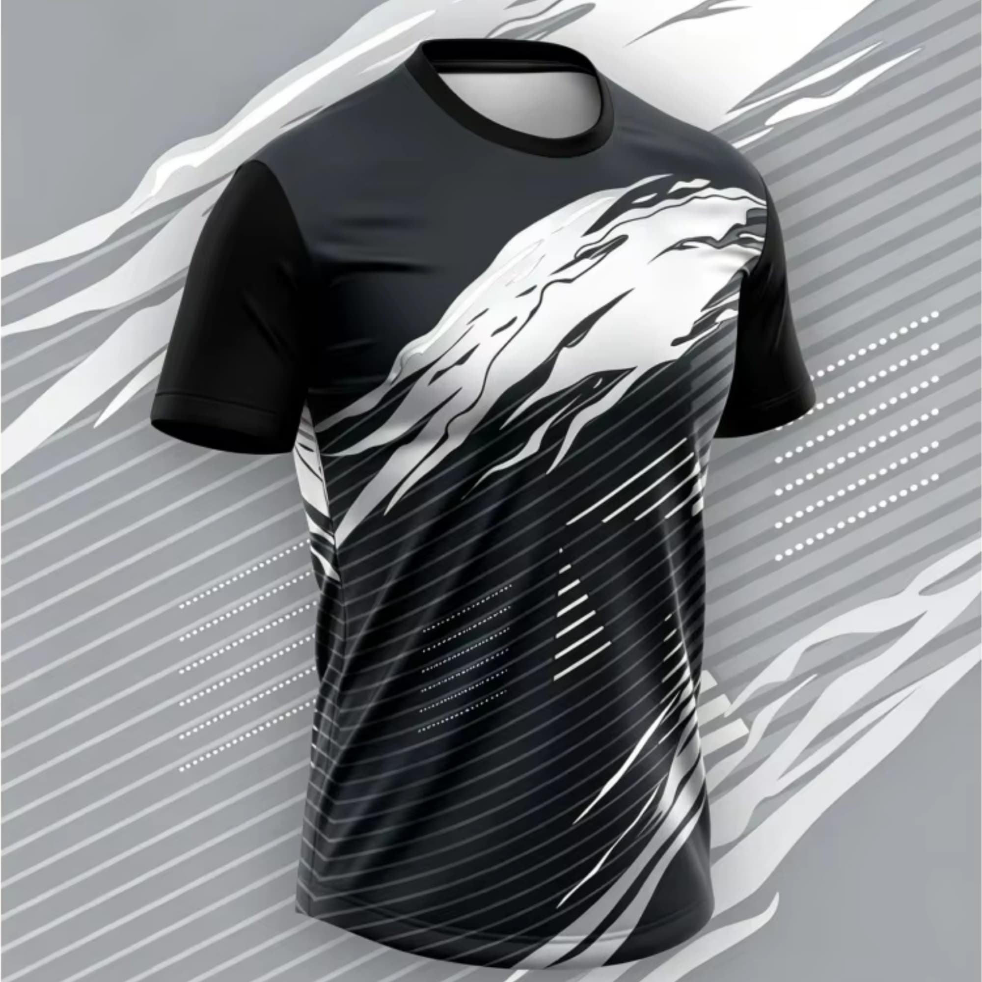 เสื้อยืดออกกำลังกายพิมพ์ลาย 3  - Badminton China บทวิจารณ์และราคา